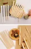 Baguettes solides emballées individuellement en vrac baguettes en bois jetables idéales pour les plats asiatiques de sushi