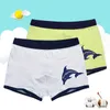 Culottes 4pcs Lot Enfants Garçons Sous-Vêtements Coton Mignon Mémoires Boxer Shorts Bande Dessinée Slip 2 16 Ans 221205