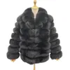 Damen Wollmischungen Hochwertige Pelzjacke Wintermode Echter dicker warmer Mantel für Frauen Luxuriöser, natürlicher, flauschiger Damenparka 221205