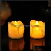 Ljus LED Light Bougie Holiday Party Decorative Electronic Candle for Creative Arts and Crafts Birthday Decorations Gifts 1 7rx ZZ DHVLA