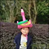 Cappelli da festa Bambini Ferre Hat Throw Interaction Hats Eco Friendly Games Cap Opp Package Drop Delivery Home Garden Festive Party Suppl Dhw8D