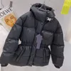 Parkas en duvet pour femmes hiver femmes manteau épaissir chaud à capuche rembourré bouffant recueillir taille veste pardessus 5DO10232820 221205