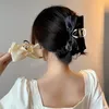 Satynowy kokardowy pazur do włosów vintage krążenie fryzury hair hairgrip