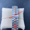 Top Selling Men Montres-bracelets Deux tons Or rose 40 5mm Cadran bleu Nautilus 5980 1A-001 5980 Transparent Mécanique Automatique Mens W2368