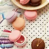 Bolsas de jóias 1pc mini capa de macaron para pacote de colar Pacote Organizador Gift Girls Table Decoration Andy Storage Box 4 2cm