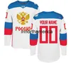 Team Ryssland 2016 World Cup of Hockey Jerseys 8 Alex Ovechkin 72 Artemi Panarin 91 Vladimir Tarasenko 71 Evgeni Malkin 13 Pavel Datsyuk