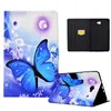 Animal Print Leather Wallet Cases For Samsung A8 2022 T500 A7 10.4 2022 P610 T580 T510 Butterfly Flower Rabbit Wolf Cat Shockproof ID Card Slot Holder Flip Cover Pouches