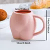 Mugs Nordic Creative Ceramic Crafts Human Personality Mug Tableware Home Adornment Restaurant Desktop Breakfast Milk Cup Ornaments