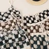 Tracksuits voor dames 449B Elegant Crochet Tops Tweede stuk set Vintage Summer Camisole gebreide tank shorts Koreaanse streetwear voor jonge meisjesdame