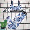 Designer Sportswear Femmes Imprimer Maillots De Bain Summer Beach One Piece Maillot De Bain Yoga Vêtements D'entraînement