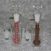 Glas-Aschefänger für Bong-Wasserpfeifen, rauchender Aschefänger mit 14,4 mm und 18,8 mm Gelenk, männlich und weiblich, für Bongs-Zubehör