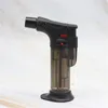 Cheap Windproof Blow Torch Jet Lighter Kitchen Spray Gun Butane Gas Lighter For Cigar Pipe Outdoor BBQ Lighter Gadgets