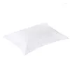 Pillow Case 50 80/58 88cm El Supplies Home Bedding Cotton Pure White Encryption Pillowcase Satin High Quality