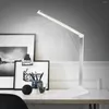 Lampes de table Lampe de bureau LED avec chargeur sans fil USB rechargeable Dimmable Lumière tactile pour les yeux MAZI888