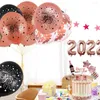 Décorations de noël année de fête ballon drôle 2022 Kit heureux décors de maison exquis pour la fête ornement de vacances