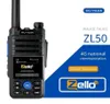 Walkie Talkie Ruyage ZL50 Zello 4G Radio med SIM -kort WiFi Bluetooth Long Range Profesional kraftfull tvåvägs Radio100KM 2210246521856