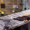 Goxawee V Power Tools Electric Mini Drill med MM Universal Chuck Shiled Rotary för Dremel