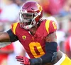 Beer Alexander Jo'Quavious Marks USC Trojans voetbalshirt Korey Foreman Caleb Williams Kyle Ford Raleek Brown Zion Branch Raesjon Davis Gestikte USC-truien