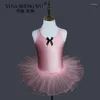 Stage Draag kinderballetdans bodysuit meisjes oefenen kleding kinderen tutu performance kostuums jurk