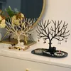 Bijoux Stand Deer Affichage des boucles d'oreilles Colliers Anneaux Bracelets Tray Tree Storage Shopwindow Racks Organisateur Femmes Maling Up Holder 221205