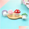 Party Favor Small Resin Mushroom Halloween Party Decorations Outdoor Festival Prop Decoration Drop Delivery Home Garden Festive Supp Dhip2