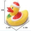 Baby Bath Trump Funny Squeeze LoundSqueaky Bathly Shower Swimming Pools Waterfloating Yellow Duck Children's Toy Wholesale