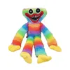 Оптовая продажа, 40 см, дизайнерские 3-цветные плюшевые игрушки Huggy Wuggy, мультяшные игры, окружающие куклы для детских подарков, продаются как горячие пирожки, популярные, высокое качество.