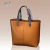 Sacs de soirée de haute qualité 2023 Guangzhou Grand sac seau Mode Cuir Femme Sac à main en peau de vache