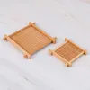 Table Runner Bamboo Cup Mat Tea Accessories Placemats Home Kitchen Decor