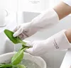 女性の防水ゴムラテックス食器洗いPVC手袋