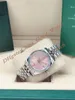 31mm pink Dial Lady Dress Date Watch of Women Stainless Steel Jubilee strap Automatic Movement Sapphire glass Christmas party Gift Wristwatches Watches