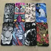 Luxo Dieren Beer Leeuw Uil Cheetah TPU Nachtverlichting Achterkant voor iPhone 15 14 Plus 12 11 13Pro 15 Pro Max Bloem Lichtgevende Zachte Hoes