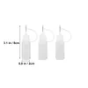 Bottiglie di stoccaggio Punta della bottiglia Ago Colla Applicatore Squeeze Precision Liquidbottles Fusion Henna Dispenserdiy Contagocce Dispenser Pittura