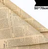 Newspaper Florist Wrap Flower Bouquet Gift Packaging Wrapping Paper for Birthday Valentine Mother's Day Christmas Thanksgiving SN5050