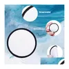 Other Printer Supplies Sublimation Blanks Fabric Ironon Blankes 3 Shapes Repair Thermal Transfer Pad For Clothes Hats Uniforms Backp Dhbsw
