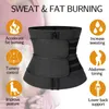 Slimming Belt Steel Boned Waist Corset Sauna Sweat Sport Girdle Cintas Modeladora Women Weight Loss Lumbar Shaper Workout Trimmer Belt T221205