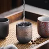 Mokken Japanse retro imitatie ijzeren glazuur eenvoudige koffie beker modern design kleine capaciteit mok Ethiopische set saba