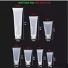 15ml 20ml 30ml 50ml Frosted Bottle Reusable Plastic Empty Cosmetic Soft Tubes Container Screw Flip Cap Lotion Shampoo Squeeze Bottle100ml