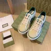 High-end sport canvas schoenen casual schoenen mannen beroemde merk tas zwart wit lila roze donker chlorofyl Sheila oranje dames coach verhoogde platte sneakers met doos