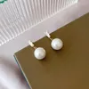 Backs Earrings Pearl Ear Clips Female Temperament Vintage Classic 2022 Elegant Beads Glamour Korean Fashion Items Party