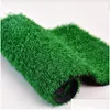 Garden Decorations Grass Mat Garden Decorations Green Artificial Lawns Small Turf Carpets Fake Sod Home Moss For Floor Wedding Decor Dhxub