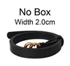 2022 Designer de luxe Ceinture G Boucle Ceintures Femmes Hommes Casual Lettre Couleurs Noir Lisse Largeur 2.0cm 3.0cm 3.4cm 3.8cm Avec boîte