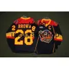 Hockey Jersey Mens Erie Otters 74 Dane Fox 97 Connor McDavid 28 Brown 100% haft cusotm Dowolne koszulki numer