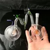 Fahrrad-Schnupftabakflasche, Glasbongs, Ölbrenner, Glas-Wasserpfeife, Raucher-Rigs, kostenlos