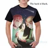 T-shirts pour hommes Mystic Messenger - Yooran Moon Star T-shirt pour hommes Femme All Over Print Fashion Girl Shirt Boy Tops Tees T-shirts à manches courtes