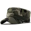 Bérets tactique armée américaine/Marines/marine Camouflage casquette de Baseball hommes camionneur casquettes plates Camo Bones Snapback Gorras chapeaux militaires