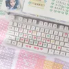 Mohamm Laser Bling Letter Gift Alfabetet Sticker Färgstark självlim för scrapbooking DIY Stationery