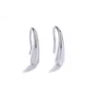 Charme Sterling Sier Earwires French Hook Charm Earring Conectores de componentes 925 componentes com fiança de pitada 5 pares c3 entrega de queda j dh3fw