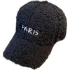 Boll Caps Women Casual Ins Trend Wool Hat Justerbara pappa hattar Vinter tjock varm baseball broderad 221205