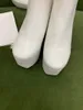 Femmes Designers Rois Monolith Bottes Cheville Nylon Combat Boot en cuir véritable Designer hiver Martin pochette attachée aux chevilles avec boîte -NN003